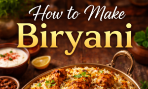 How to Make Biryani