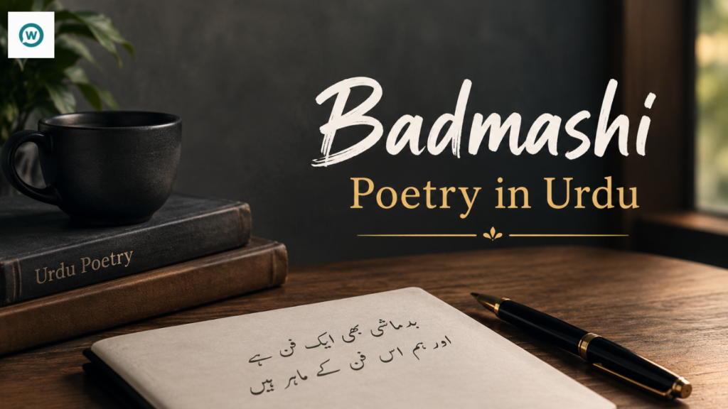 Badmashi Poetry in Urdu